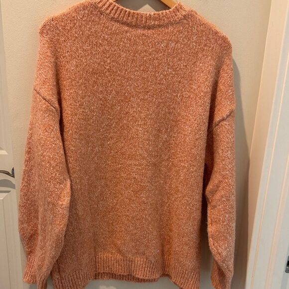 Pink CloverStitch fix  Soft Peach Crewneck Sweater NEW size XL - Picture 7 of 12
